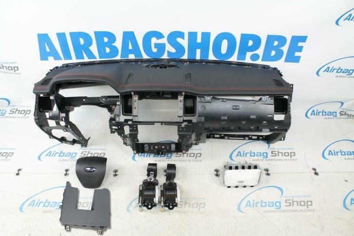 Airbag set – Dashboard rood stiksel ford ranger (2015-2018), Auto-onderdelen, Dashboard en Schakelaars, Gebruikt, Ford