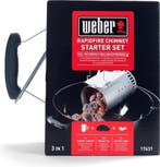 Weber Brikettenstarterset, Tuin en Terras, Houtskoolbarbecues, Verzenden, Nieuw