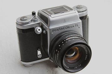 Pentacon six TL Analoge camera, Audio, Tv en Foto, Fotocamera's Analoog, Nieuw