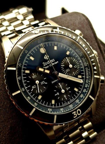 Zodiac - Sea-Chron Automatic Chronograph - ZO3605 - Heren -, Nieuw