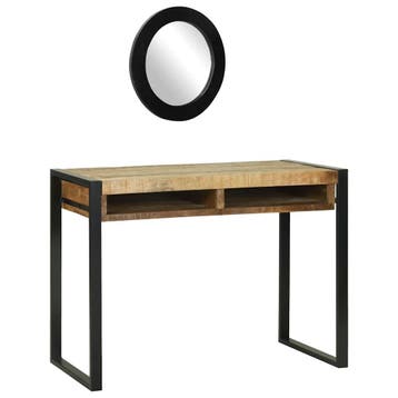 vidaXL Plafondtafel Bruin 100 x 50 x 75 cm Massief mangohout, Verzenden, Nieuw