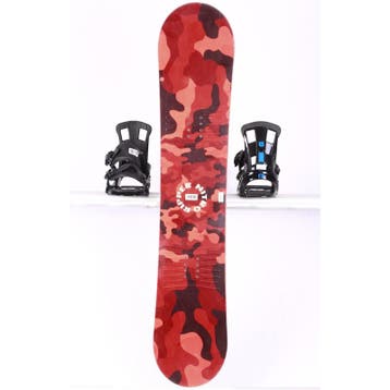 126 kinder snowboard NITRO RIPPER KIDS RED, FLAT/rocker, Verzenden, Gebruikt