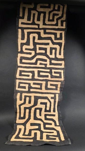 Raffia-stof - Shoowa-Kuba - DR Congo (Zonder minimumprijs), Antiek en Kunst