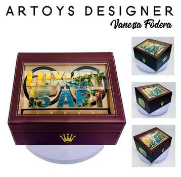 Vanessa Fodera (1981) - LUXURY IS ART - TIME IS MONEY -