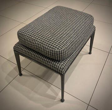 B&B Italia - Antonio Citterio - Poef - Aluminium