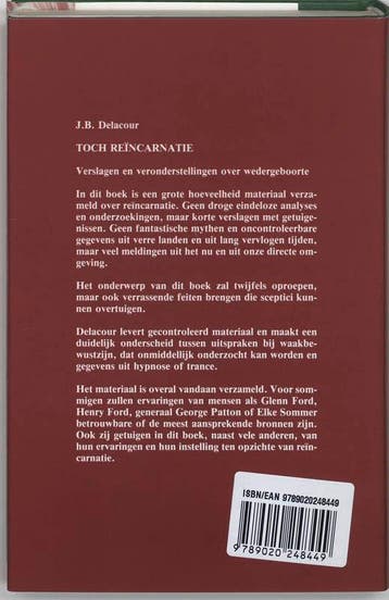 Toch reincarnatie / New age 9789020248449 J.B. Delacour, Verzenden, Gelezen, J.B. Delacour