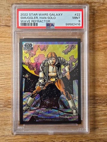 Topps Graded card - Star Wars Galaxy 2022 – Han Solo Wave, Nieuw