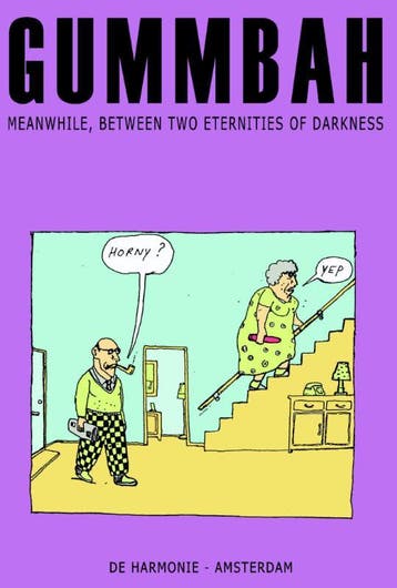 Meanwhile, between two eternities of darkness - Gummbah, Boeken, Verzenden, Zo goed als nieuw, Gummbah