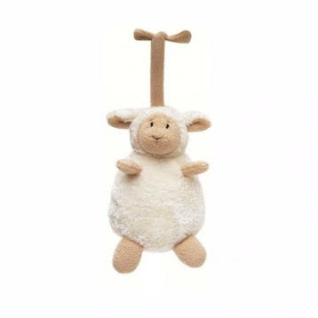 Happy Horse muziek knuffel schaap - pluche - 17 cm, Verzenden, Nieuw