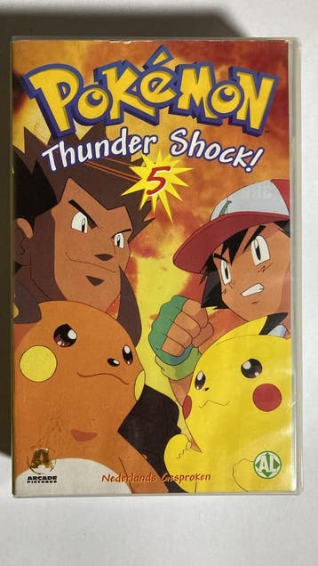 POKÉMON VOL 5: THUNDER SHOCK (VHS), Verzenden, Gebruikt