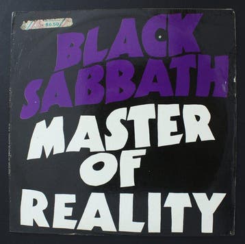 Black Sabbath - Master of Reality (Malaysia) – VERY SCARCE, Nieuw in verpakking