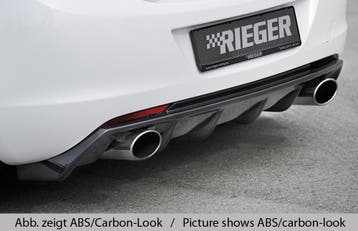 Rieger diffuser (51316) | Astra J: 11.08-09.12 (tot Facelift, Verzenden, Nieuw, Opel