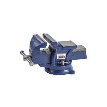 Bankschroef 125 mm. draaibare uitvoering met aambeeld, Ophalen of Verzenden, Nieuw