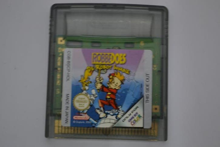 Robbedoes De Robot Invasie (GBC HOL), Spelcomputers en Games, Games | Nintendo Game Boy, Zo goed als nieuw, Verzenden