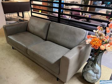 Bank Arc leder, Nieuw, Driepersoons, Rechte bank, 200 tot 250 cm