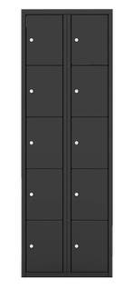Nieuw Lockerkast Dark 10-deurs - 2 Kolommen HHV, Ophalen of Verzenden, Nieuw
