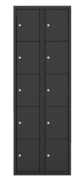Nieuw Lockerkast Dark 10-deurs - 2 Kolommen HHV, Ophalen of Verzenden, Nieuw