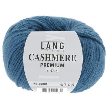 LANG Yarns Cashmere Premium - 288 Blauw - Puur Kasjmier Ga, Ophalen of Verzenden, Nieuw