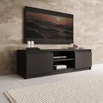 Tv-meubel 120cm zwart |  | nieuw | bezorging gratis, Huis en Inrichting, Overige materialen, 100 tot 150 cm, Verzenden, Nieuw