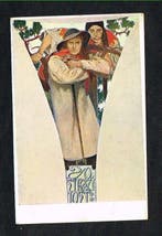 Mucha - illustrator - Art Nouveau - Tsjechische periode -, Gelopen