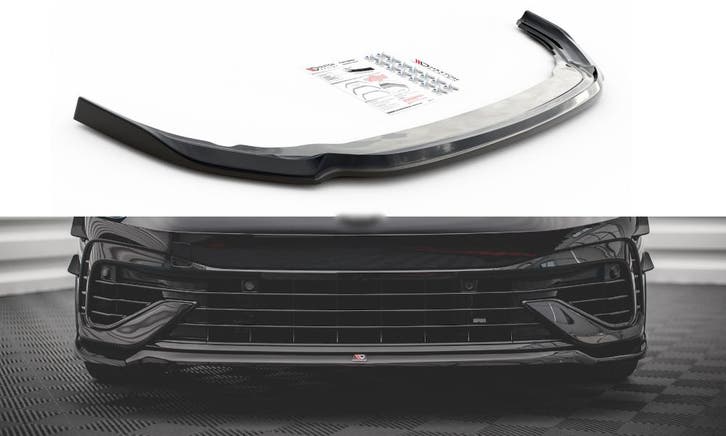 Front Splitter V.6 voor Volkswagen Golf 8 R, Auto diversen, Tuning en Styling, Ophalen of Verzenden