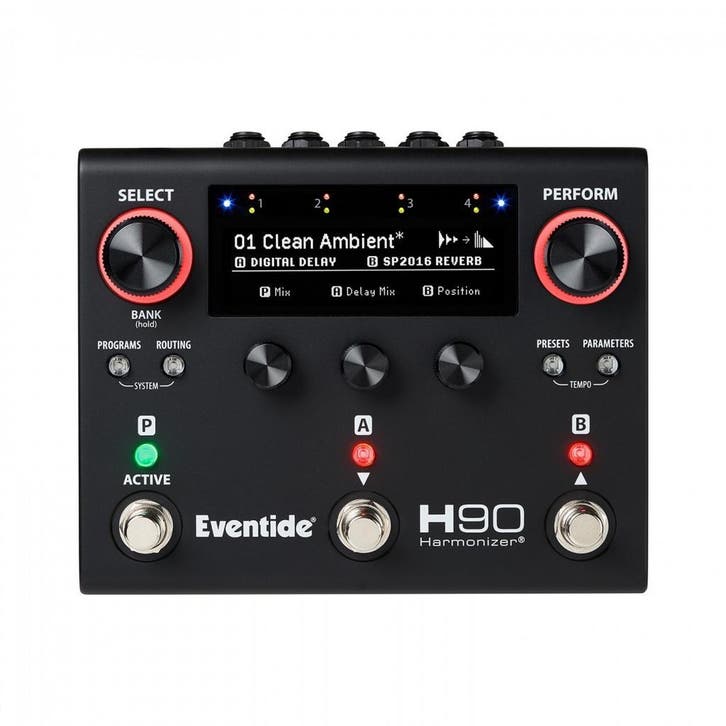 Eventide H90 Dark/Black Harmonizer Multi-FX Pedal with 70FX, Muziek en Instrumenten, Effecten, Multi-effect, Nieuw, Ophalen of Verzenden
