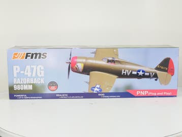 Schaal 1:12 FMS FMS075P P-40B Flying Tiger 980mm PNP #10149, Ophalen of Verzenden, Nieuw, Overige merken