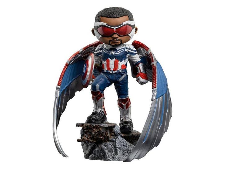 Iron Studios Figuur Captain America - Sam, Kinderen en Baby's, Speelgoed | Overig, Verzenden