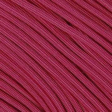 Rol 100 meter - Fuchsia Purple Paracord 550 - #17, Ophalen of Verzenden, Nieuw, Draad