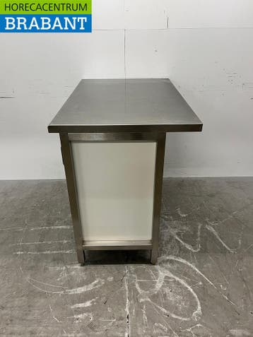 RVS Werkkast Kast 4 Schuifdeuren 71 x 105 x 96 cm Horeca, Ophalen of Verzenden, Gebruikt