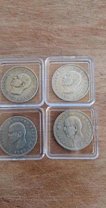 Griekenland. Paul I 1960. 20 Drachmai 1960 (Zonder