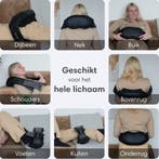 2dekans | Lifeproducts Shiatsu Massagekussen- Draadloos -, Ophalen of Verzenden, Zo goed als nieuw, Zwart