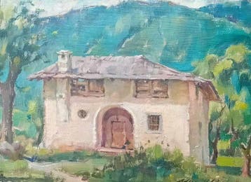 Martuffi Silla (1902-1979) - Vecchia casa abbandonata (val