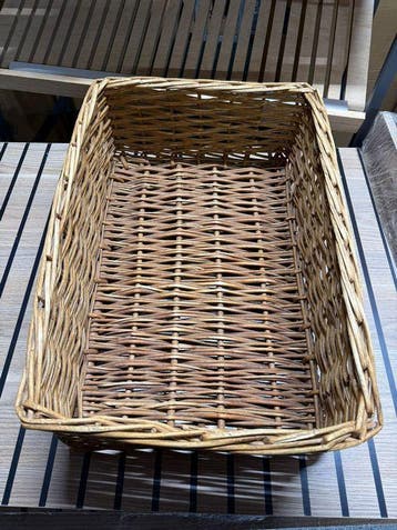 Broodmand, B40 x D59 x H19cm, rieten broodmand