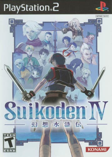 Playstation 2 Suikoden IV, Spelcomputers en Games, Verzenden, Zo goed als nieuw