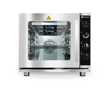 Hetelucht Stoomoven Met Grill 4x GN 2/3 | Hendi | Lichtgrijs, Ophalen of Verzenden, Nieuw in verpakking