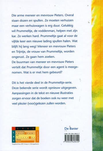 PRUMMELTJE HELPT VERHUIZEN  Pr4 9789033628450, Boeken, Verzenden, Gelezen, A. Vogelaar-van Amersfoort