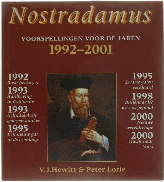 Nostradamus voorspellingen voor de jaren 1992-2001, Boeken, Hobby en Vrije tijd, Ophalen of Verzenden