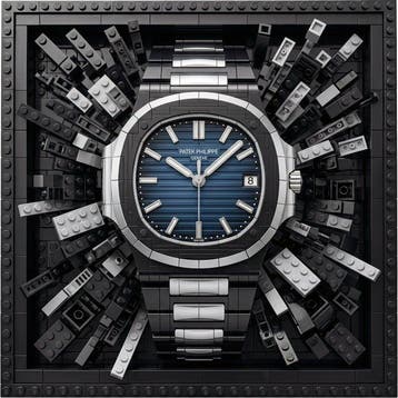 Artxlife - Lego Patek Nautilus Grey&Blue Explosion, Nieuw