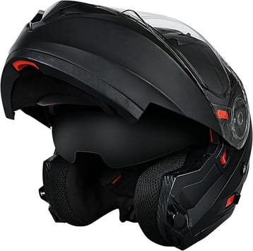 Motorhelm Systeem L - Zonnevizier - Laatste Stuk!, Motoren, Overige merken, Ophalen of Verzenden, Tweedehands, Systeemhelm