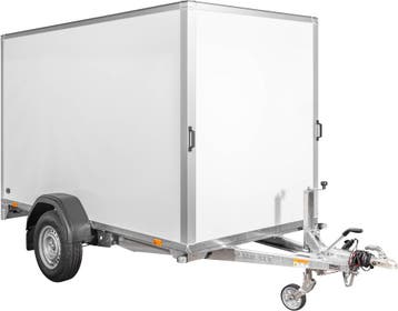 Saris Gesloten aanhanger 306 x 154 x 180 (1500 kg), Ophalen, Nieuw