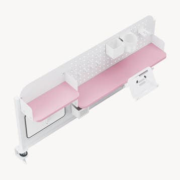 Bureau organizer Sauda wit en roze [en.casa], Verzenden, Nieuw