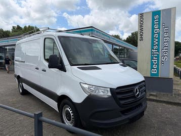 Zakelijke Lease |  Mercedes-Benz Sprinter 316 CDI L2H1 E6 RW, Stof, Gebruikt, Euro 6, Wit