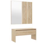 Garderobe Set Sonoma Eiken | Retourdeal 53% Korting, Overige materialen, Nieuw, Minder dan 100 cm, Modern