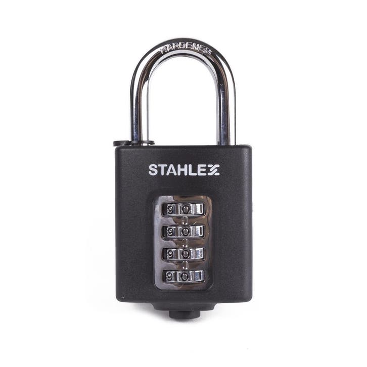 Stahlex Hangslot met cijfercode - 4-cijferig - Quick Rese..., Doe-het-zelf en Verbouw, IJzerwaren en Bevestigingsmiddelen, Nieuw