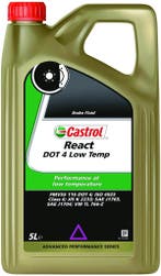 Castrol React Dot 4 Low Temp remvloeistof 5 liter, Ophalen of Verzenden