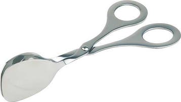 Gebak tangen RVS | 17,5 cm, Verzenden