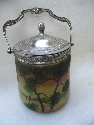 LEGRAS & Cie. Pot Art Nouveau - Vaas - Koekemmer,