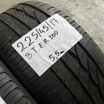 2 x Bridgestone Turanza ER300 225-45-17 Zomerbanden 5,5mm, Gebruikt, 17 inch, Ophalen of Verzenden, Band(en)