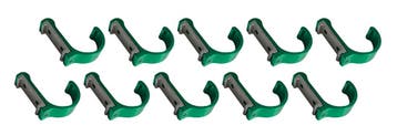 Set van 10 aluminium kledinghaken, kapstokken (gebogen, gro, Ophalen of Verzenden, Nieuw
